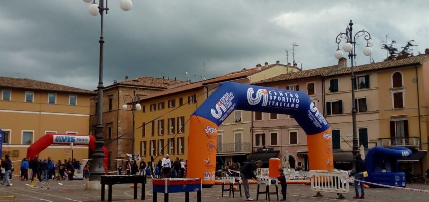 A FANO BAMBINI IN PIAZZA PER LA FESTA DEL CSI