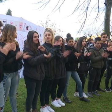 A RECANATI UN FLASH MOB CONTRO LA VIOLENZA SULLE DONNE