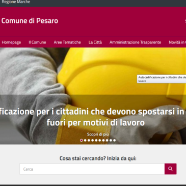 PROVINCIA DI PESARO-URBINO DEFINITE LE DISPOSIZIONI SUGLI SPOSTAMENTI