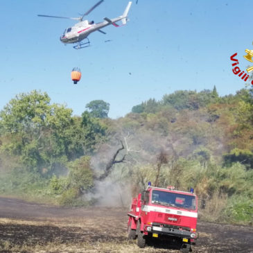 VASTO INCENDIO AD OSIMO (AN): SCOPERTO IL RESPONSABILE