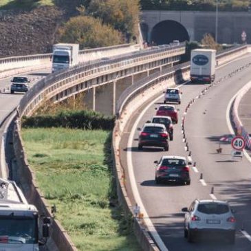 AUTOSTRADA A14 PRIME APERTURE A DOPPIA CORSIA DI MARCIA