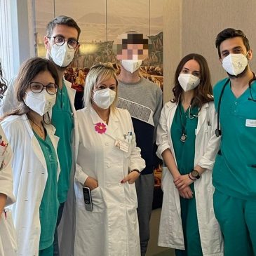 IN FUGA DALLA GUERRA, PAZIENTE ONCOLOGICO IN CURA A TORRETTE