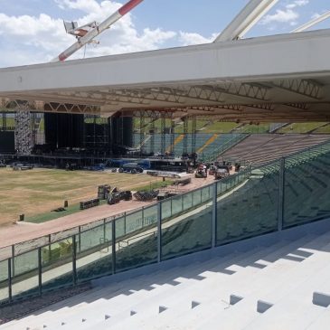 ANCONA, AL VIA I PREPARATIVI PER IL CONCERTO DI VASCO ROSSI