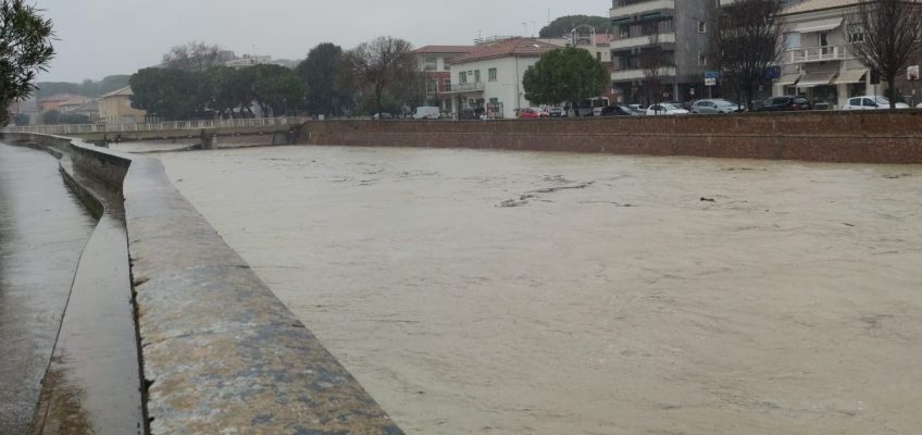 MALTEMPO, MATTINATA DI  ALLERTA A SENIGALLIA