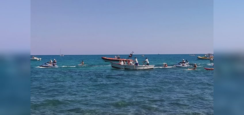 A PORTONOVO SI RINNOVA LA TRADIZIONE DELLA PROCESSIONE IN MARE