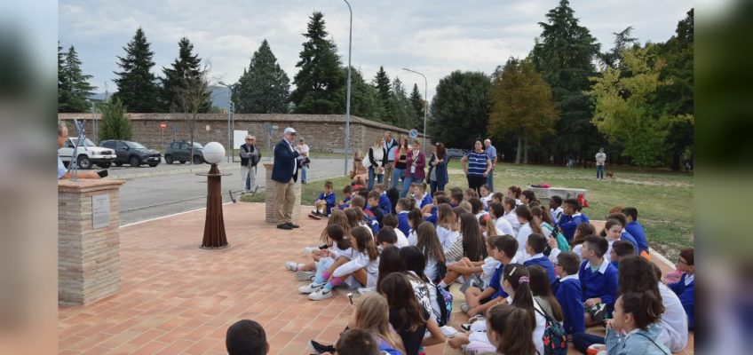 A MATELICA INAUGURATO IL GIARDINO DEL TEMPO