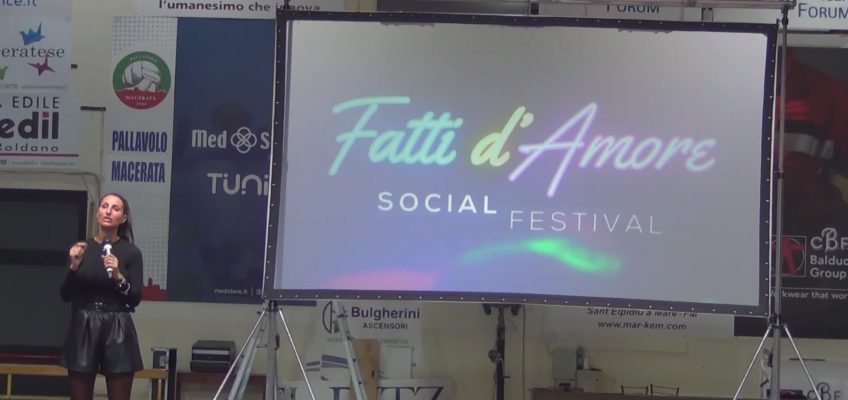 A MACERATA TORNA IL SOCIAL FESTIVAL: “GIOVANE FATTI D’AMORE E NON DI DROGHE”