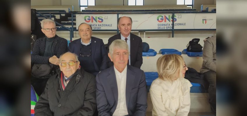 IL MINISTRO PER LO SPORT ABODI A FABRIANO