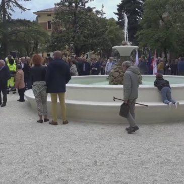 SAN SEVERINO MARCHE, INAUGURATO IL GIARDINO STORICO “COLETTI”