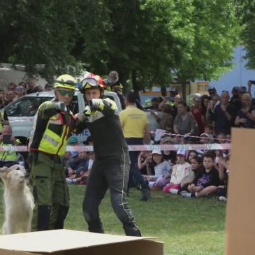 A MOIE BAMBINI A LEZIONE DI SICUREZZA CON LA PROTEZIONE CIVILE