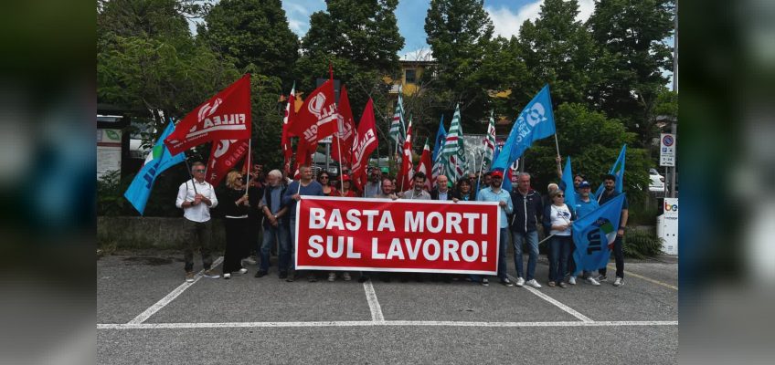 BASTA MORTI SUL LAVORO, SIT IN A GALLO DI PETRIANO