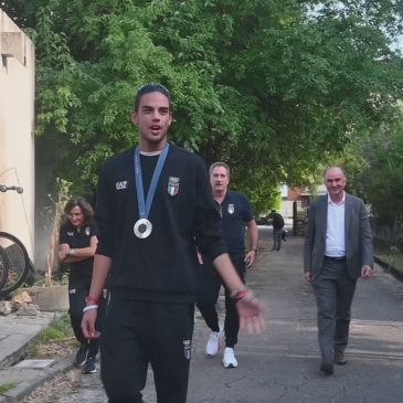 IL RIENTRO DA PARIGI DI TOMMASO MARINI, MEDAGLIA D’ARGENTO