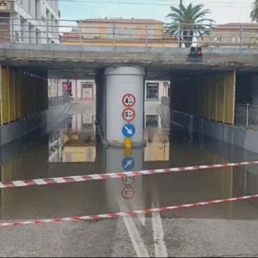 BOMBA D’ACQUA A SAN BENEDETTO, ALLAGAMENTI E DISAGI