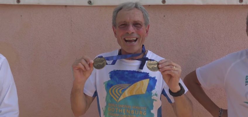 MEDAGLIA D’ORO A 75 ANNI: LIVIO E’ CAMPIONE DEL MONDO