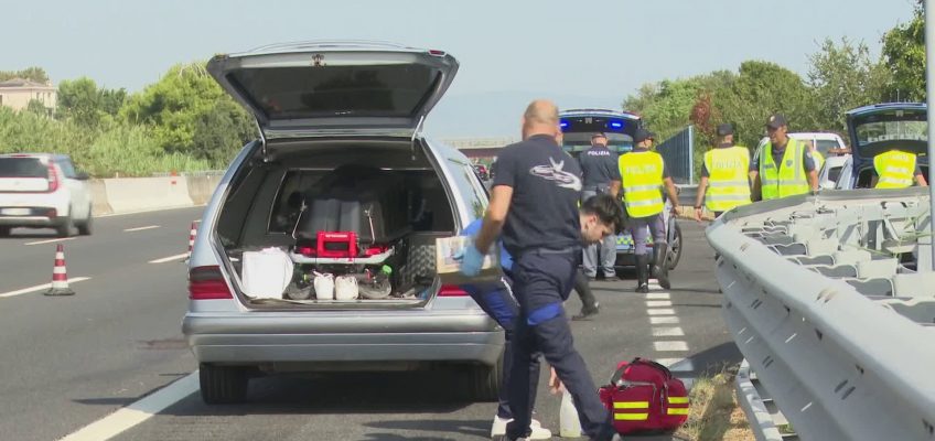 INCIDENTE FATALE IN A14 TRA CIVITANOVA MARCHE E LORETO