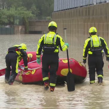 MALTEMPO, LA SITUAZIONE ALL’ASPIO E ALLA BARACCOLA DI ANCONA