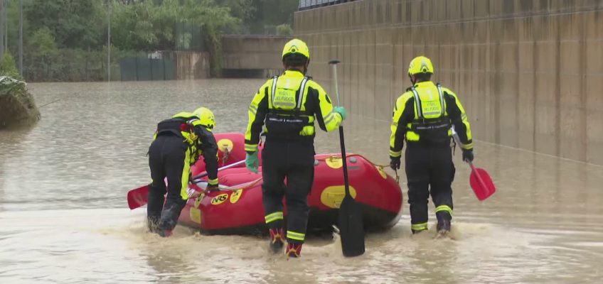 MALTEMPO, LA SITUAZIONE ALL’ASPIO E ALLA BARACCOLA DI ANCONA