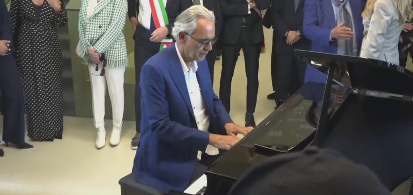 IL MAESTRO BOCELLI INAUGURA IL NUOVO POLO EDUCATIVO DI SFORZACOSTA