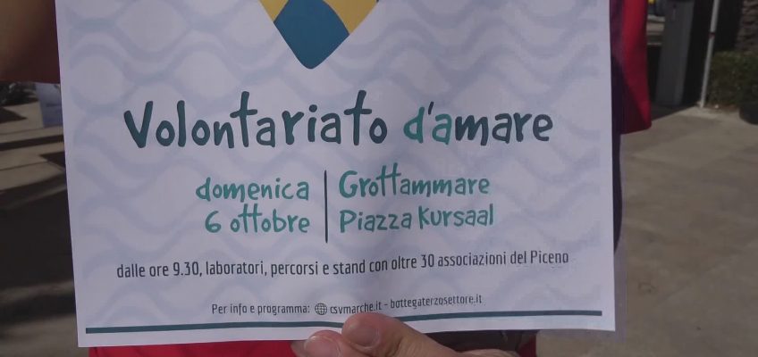 IL MONDO DEL VOLONTARIATO IN FESTA A GROTTAMMARE