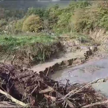 CANTIANO, FRAZIONE NUOVAMENTE ISOLATA DOPO L’ESONDAZIONE DEL BALBANO