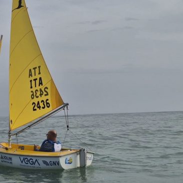 A PORTO SAN GIORGIO LA VELA PARALIMPICA PER LE VITTIME DI INFORTUNI SUL LAVORO