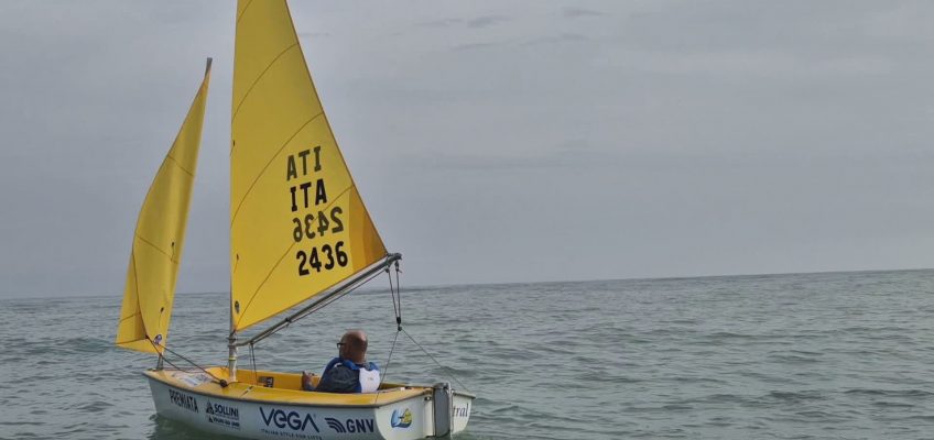 A PORTO SAN GIORGIO LA VELA PARALIMPICA PER LE VITTIME DI INFORTUNI SUL LAVORO