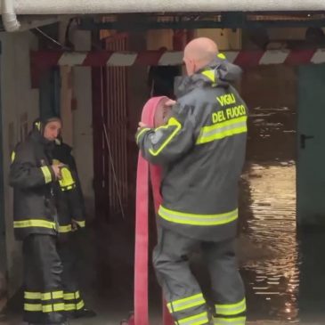 MALTEMPO, TORNA L’INCUBO ALLUVIONE TRA FALCONARA E SENIGALLIA