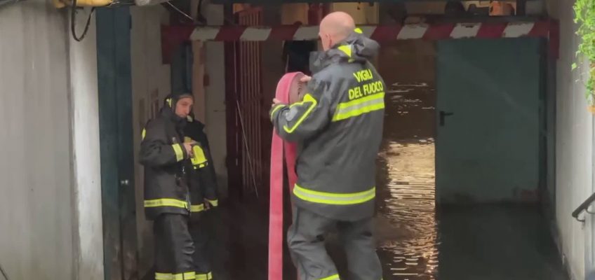 MALTEMPO, TORNA L’INCUBO ALLUVIONE TRA FALCONARA E SENIGALLIA