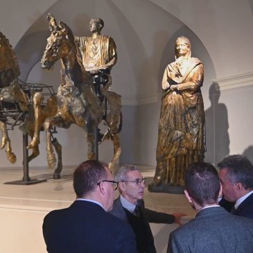 A PERGOLA IL MUSEO DEI  BRONZI DIVENTA IMMERSIVO ED INCLUSIVO