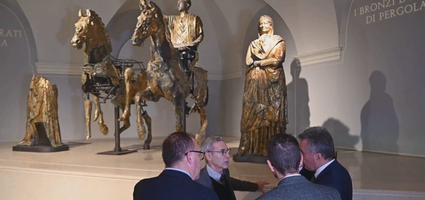 A PERGOLA IL MUSEO DEI  BRONZI DIVENTA IMMERSIVO ED INCLUSIVO