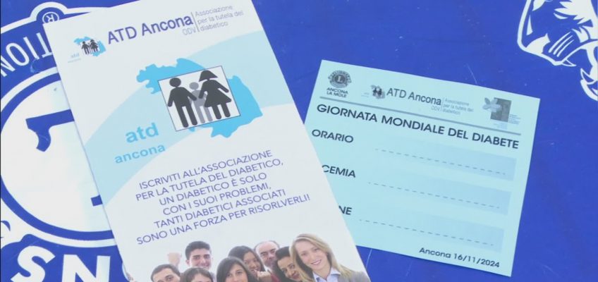 GIORNATA MONDIALE DEL DIABETE, L’INIZIATIVA AD ANCONA