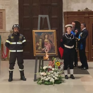 ANCONA CELEBRA LA SANTA PATRONA DEI VVF E DELLA MARINA MILITARE