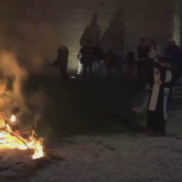 A MORROVALLE RIVIVE LA TRADIZIONE DEL FALO’ DELLA VENUTA