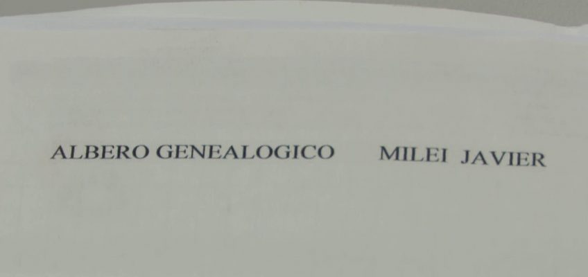 IL BISNONNO DEL PRESIDENTE ARGENTINO MILEI E’ DI SAN SEVERINO