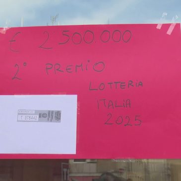 PESARO,  LA LOTTERIA FA IL BIS DI PREMI MILIONARI ALLA TABACCHERIA CARDINALI