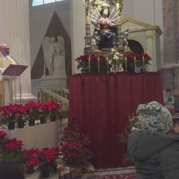 A FERMO LA BENEDIZIONE DEI BAMBINI PER IL “SETTENARIO DELLA MADONNA DEL PIANTO”