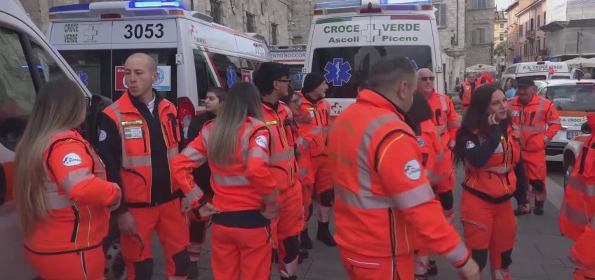 AD ASCOLI LA CROCE VERDE IN FESTA PER I SUOI 30 ANNI DI ATTIVITA’