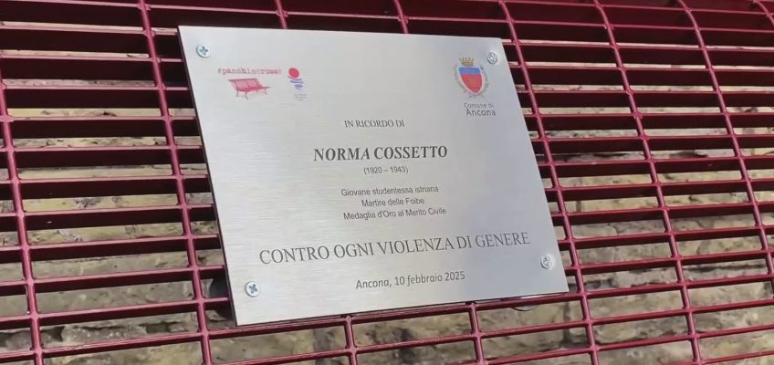 FOIBE, UNA TARGA A NORMA COSSETTO AL PORTO DI ANCONA