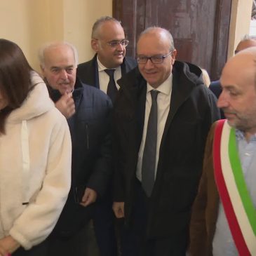 LA VISITA DEL MINISTRO GIUSEPPE VALDITARA INIZIA DA FERMO