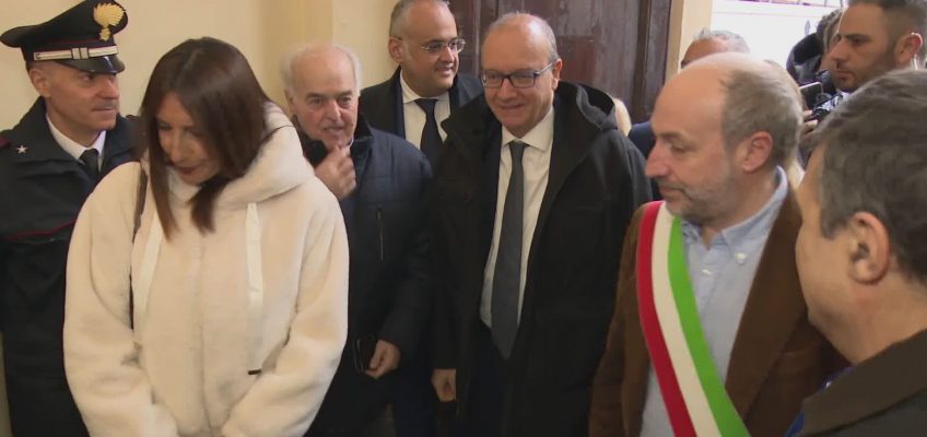 LA VISITA DEL MINISTRO GIUSEPPE VALDITARA INIZIA DA FERMO